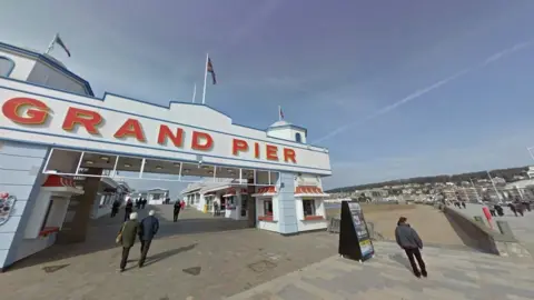 Google Weston-super-Mare pier