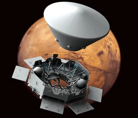 ESA Carrier and landing capsule