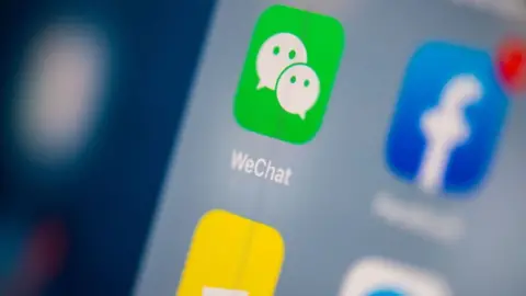 Getty Images WeChat app logo