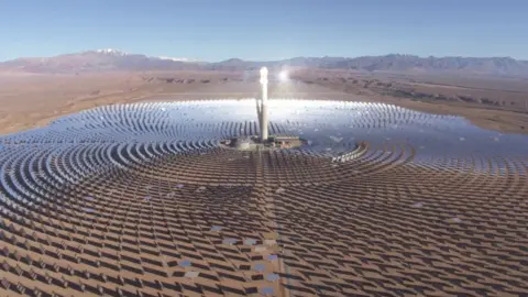 Getty Images Noor-Ouarzazate Solar Complex