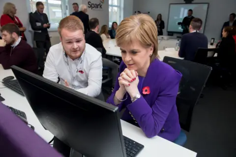 Spark Energy Nicola Sturgeon