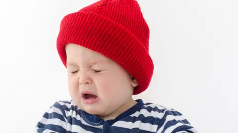Getty Images Baby sneezing