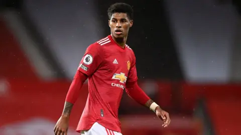 PA Media Footballer Marcus Rashford