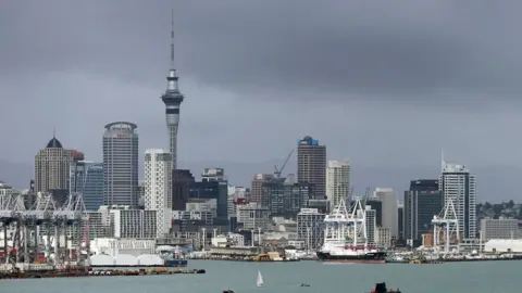 Getty Images New Zealand skyline