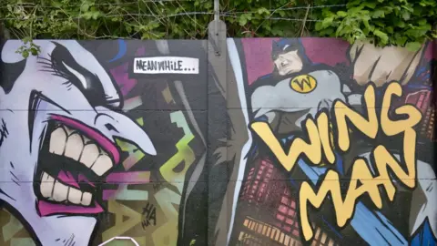 BBC Street art in Nuneaton