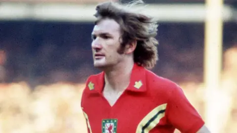 Leighton James in action for Wales