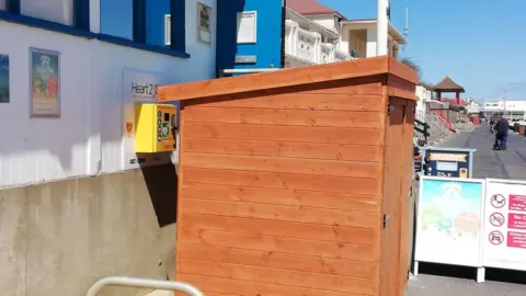 Claire Skipper Defibrillator blocked in Lowestoft