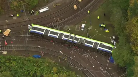 BBC Derailed tram