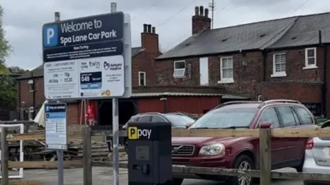 Destination Chesterfield Spa Lane car park