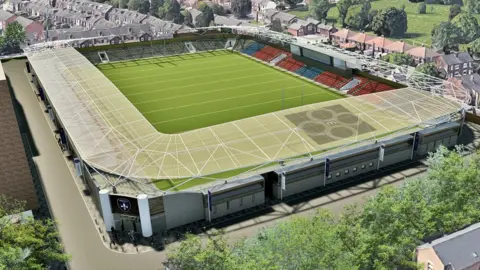 Wakefield Council Belle Vue stadium development plans