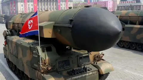 AFP North Korean military parade
