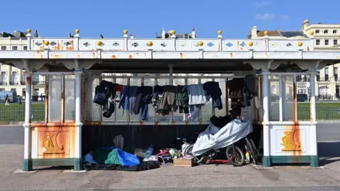 Getty Images Seaside shelter