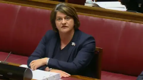Arlene Foster giving evidence to RHI Inquiry