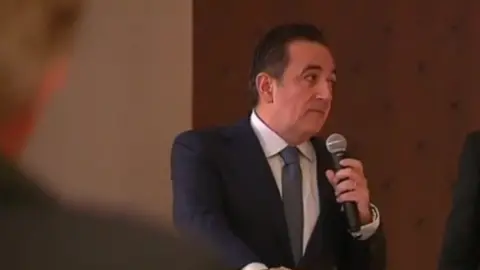 France 3 Javad Marandi speaking at an event