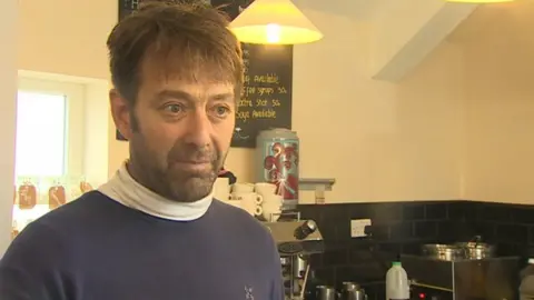 Dave Buckland, Surf Cafe owner, Rhosneigr, Anglesey