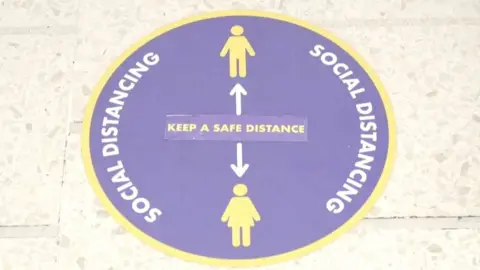 Blind people find it extremely difficult to keep to physical distancing rules