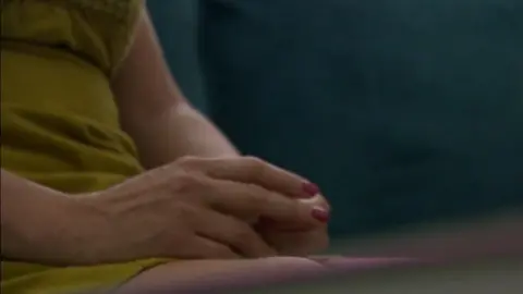 Erin's hands