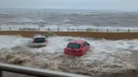 Liam Preston Flooding at West Kirby