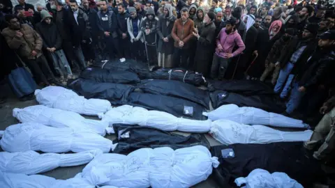 Getty Images Bodies in Gaza