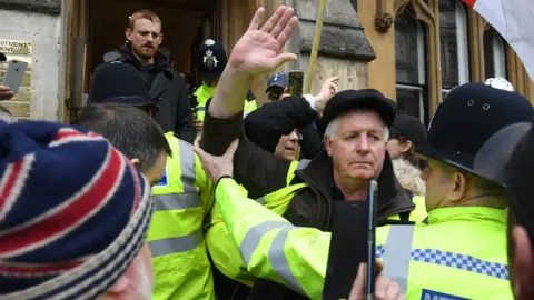PA Protesters outside the Attorney General's office