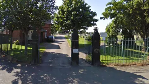 Google Entrance to Hemsworth Cemetery