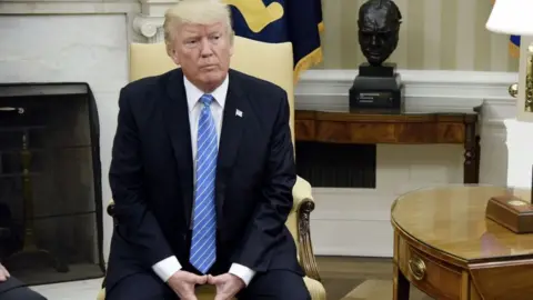 Getty Images US president Donald Trump