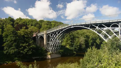 Getty Images The Iron Bridge in Shropshire