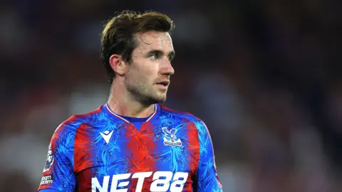 Ben Chilwell on the pitch for Crystal Palace