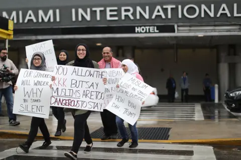 Getty Images Protest in Miami