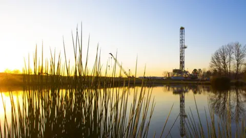 BP BP rig in Texas, US