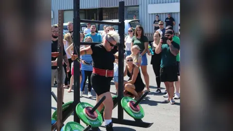 Sam Taylor Sam Taylor now competes in Strongwoman competitions around the world