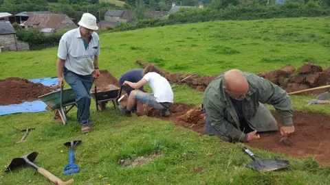 BBC An archaeology dig