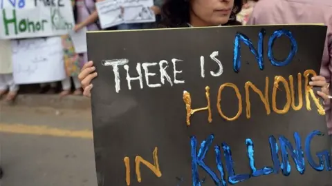 AFP Pakistani human rights activists hold placards during a protest in Islamabad