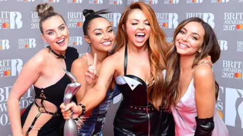 PA Little Mix win a Brit Award