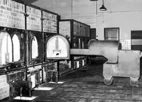 Getty Images Crematory ovens at Buchenwald