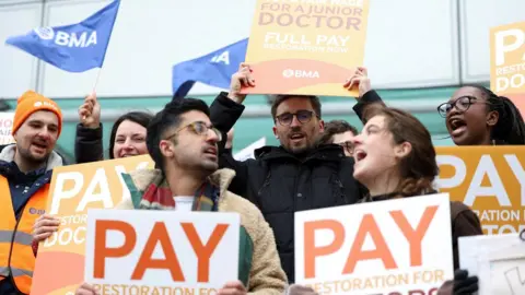 Reuters Junior doctors strike in March