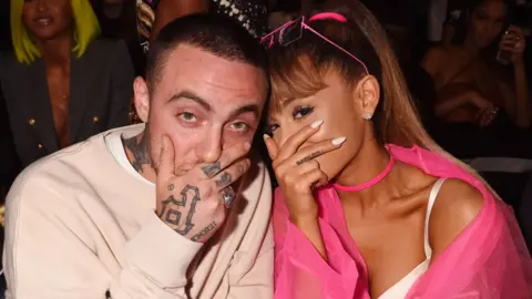 Getty Images Mac Miller and Ariana Grande