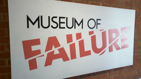 BBC Museum of Failure sign