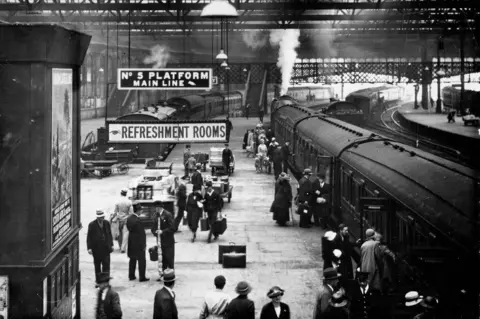 Cumbrian Railways Association People in station