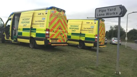 East Midlands Ambulance Service hazard area response team