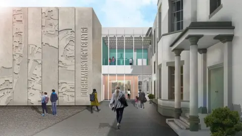 Durham County Council Artist impression of entrance