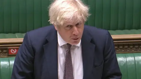 House of Commons Boris Johnson