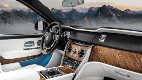 Rolls-Royce Motor Cars Interior of Cullinan