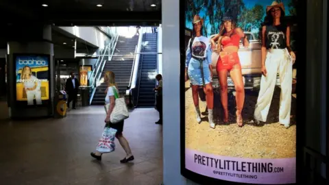 Reuters Billboards for Boohoo and Pretty Little Thing