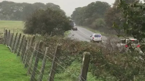 John Bowness / BBC Traffic on the A66