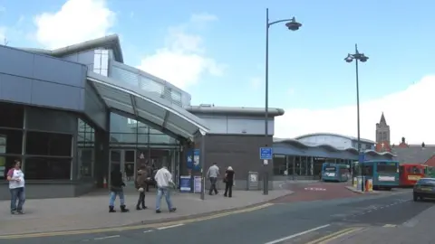 Gavin Rodda Wrexham bus station