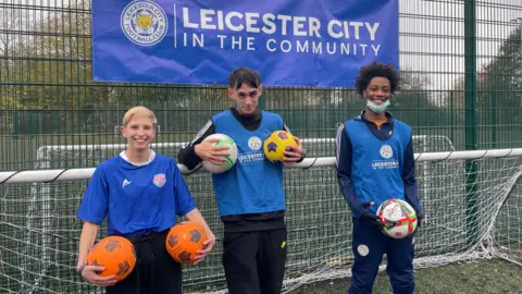 BBC Leicester City in the Community side