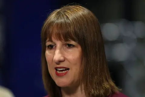 Rachel Reeves close up of head, speaking