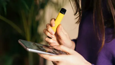 Getty Images child vaping