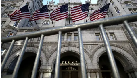 Getty Images Trump International hotel in DC